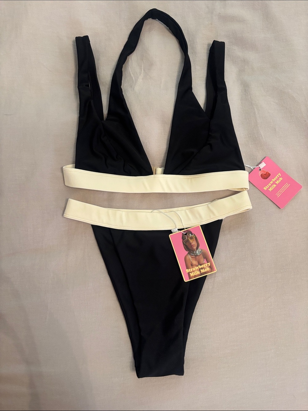 Strawberry milk mob bikini